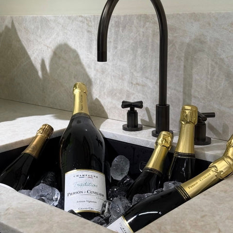 Brut champagne på is