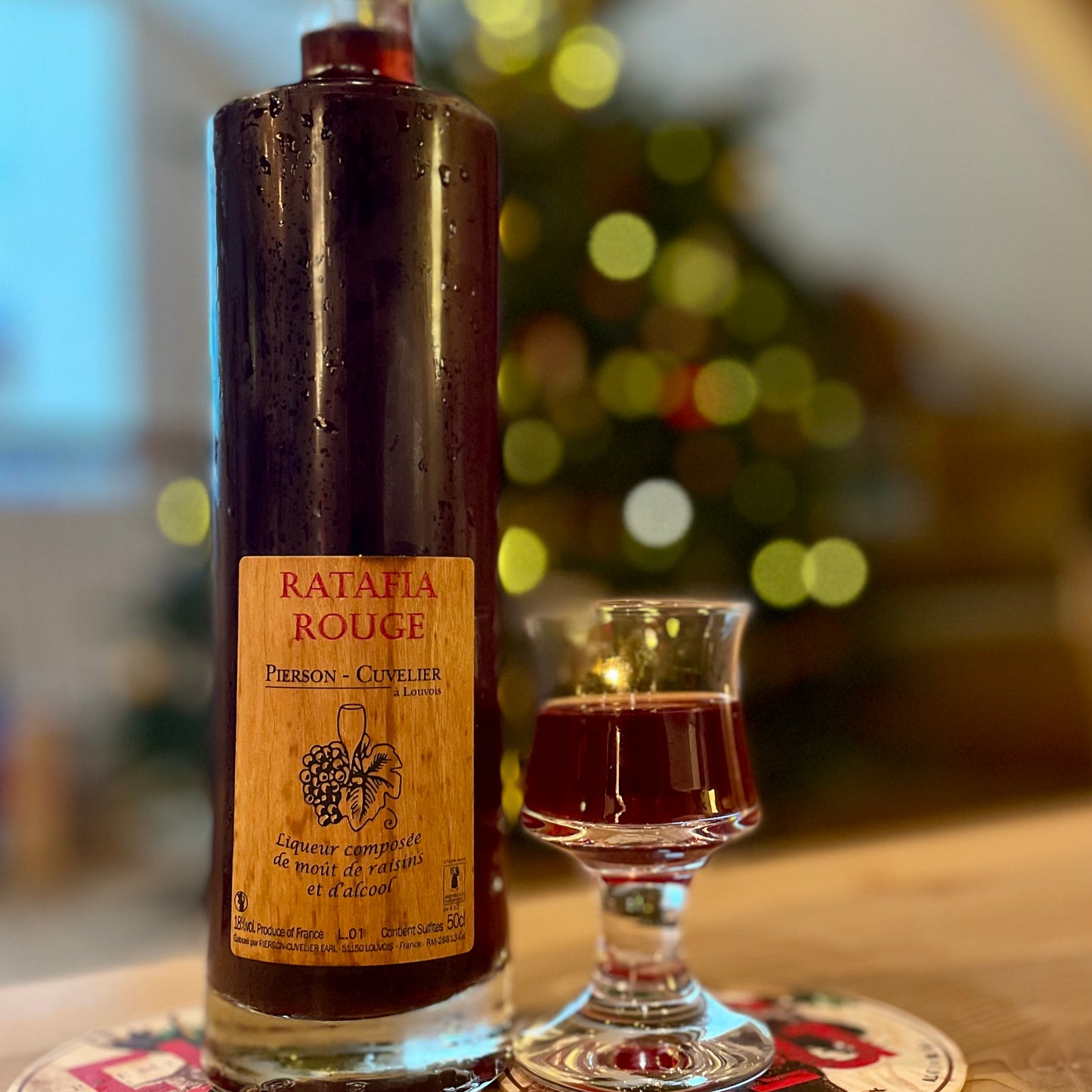 Champagne Pierson-Cuvelier - Ratafia Rouge, dessertvin