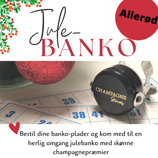 Champagne-Julebanko 12. december // Allerød