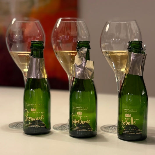 Små 20cl. flasker fra Champagne Piot-Sévillano