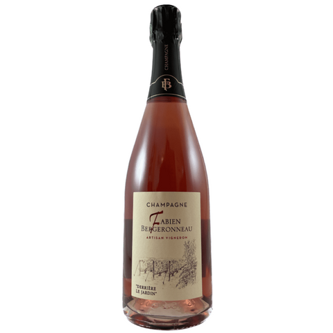 Champagne flaske, Rosé, Champagne Fabien Bergeronneau, Artisan vigneron, Derriére le Jardin
